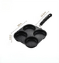 1pc Medical Stone Four-hole Omelette Pot