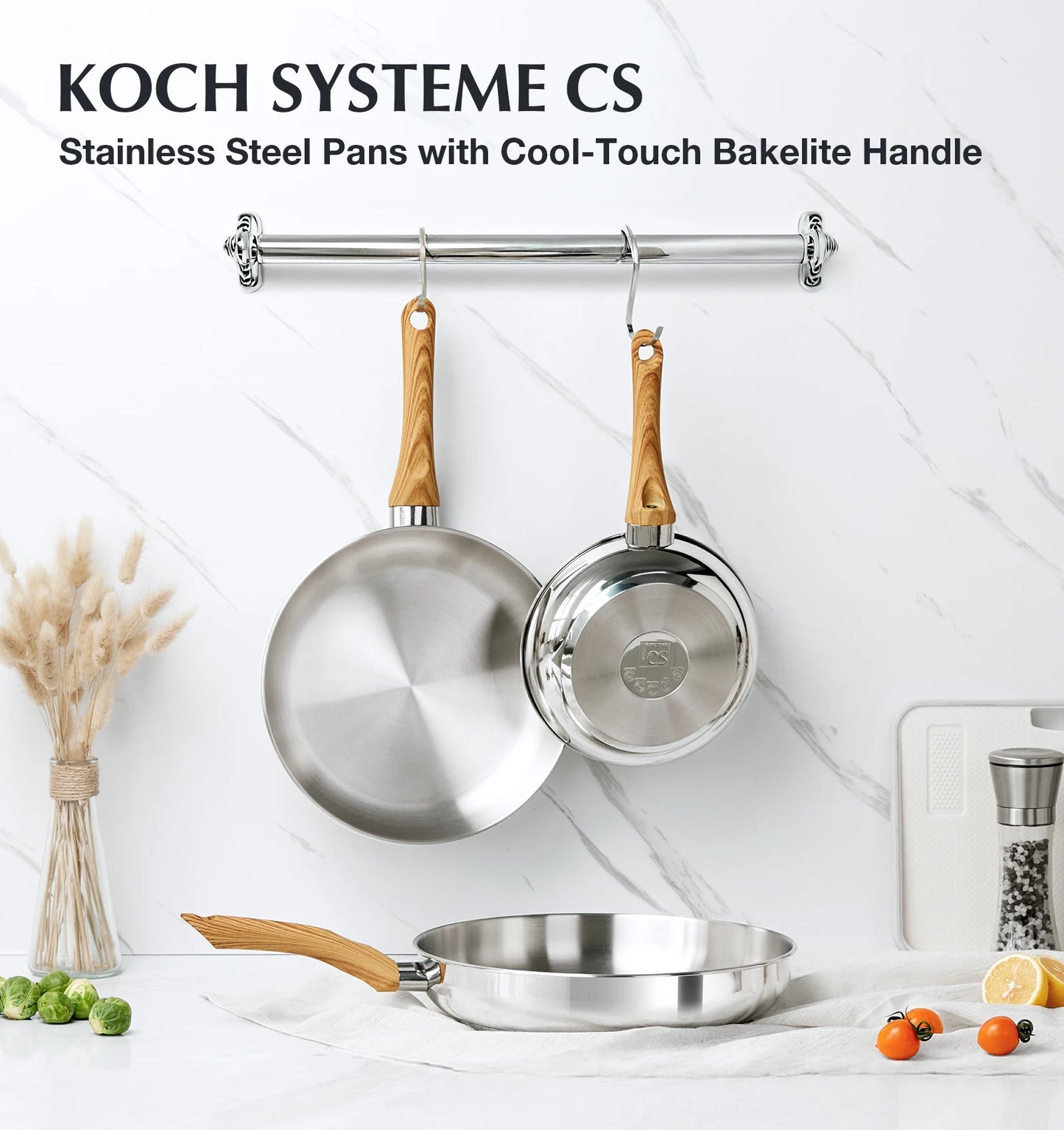 KOCH SYSTEME CS Stainless Steel Pan