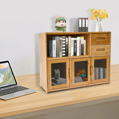 Bamboo Kitchen Utensil Cabinet