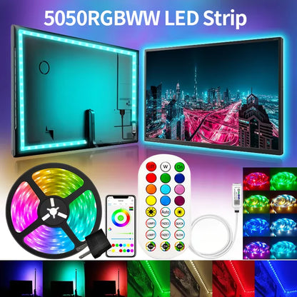 5050 RGBWW LED Light Strip