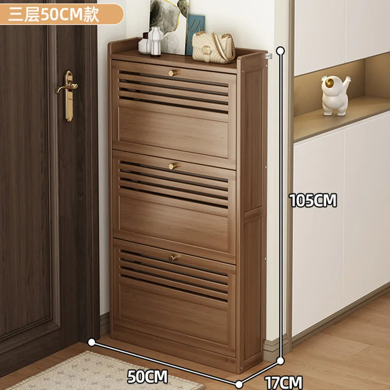 Wooden Shoe Racks Storage