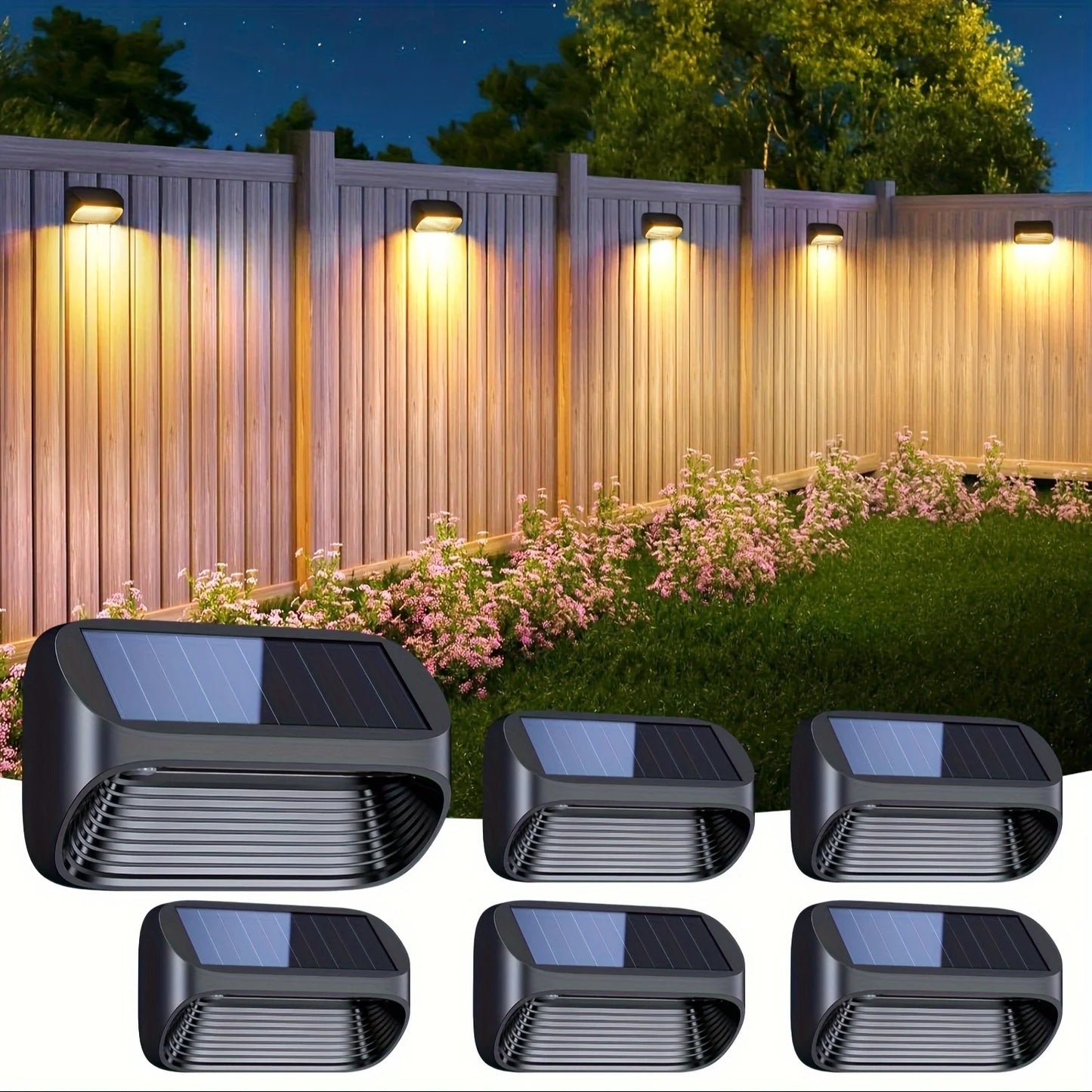 Solar Fence Lights