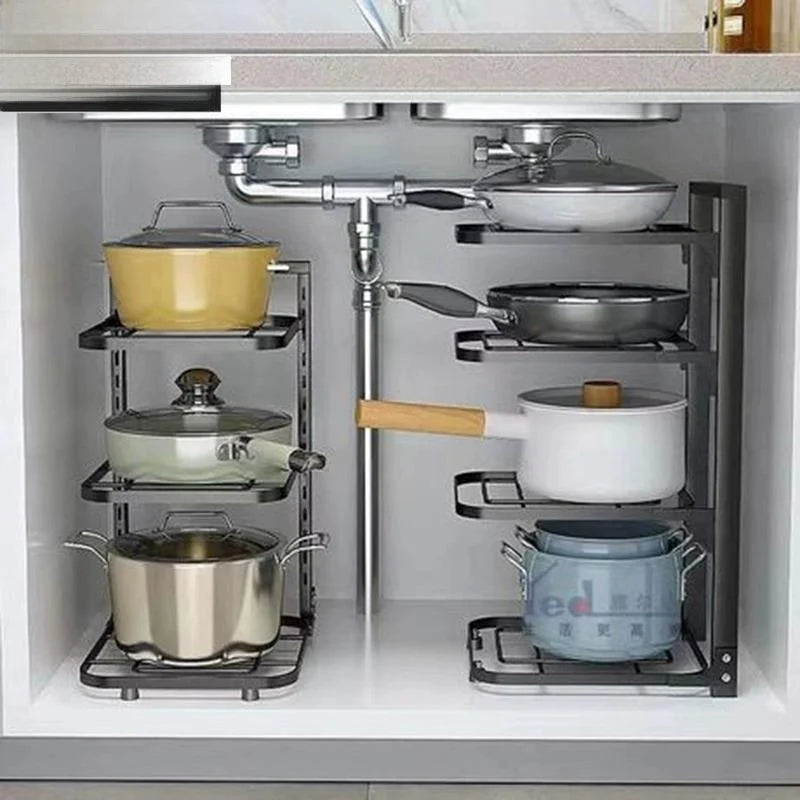 Pot Holder Multi-layer Storage