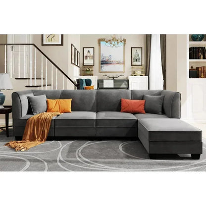 RPD4-Voasig 5 Pieces Sectional