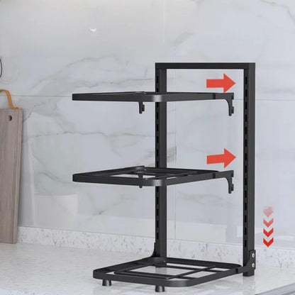 Pot Holder Multi-layer Storage