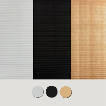 Simple Pleated Window Shades