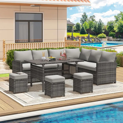 U-MAX 7 Pieces Patio Set