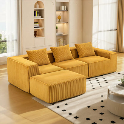 Sectional boneless Couch