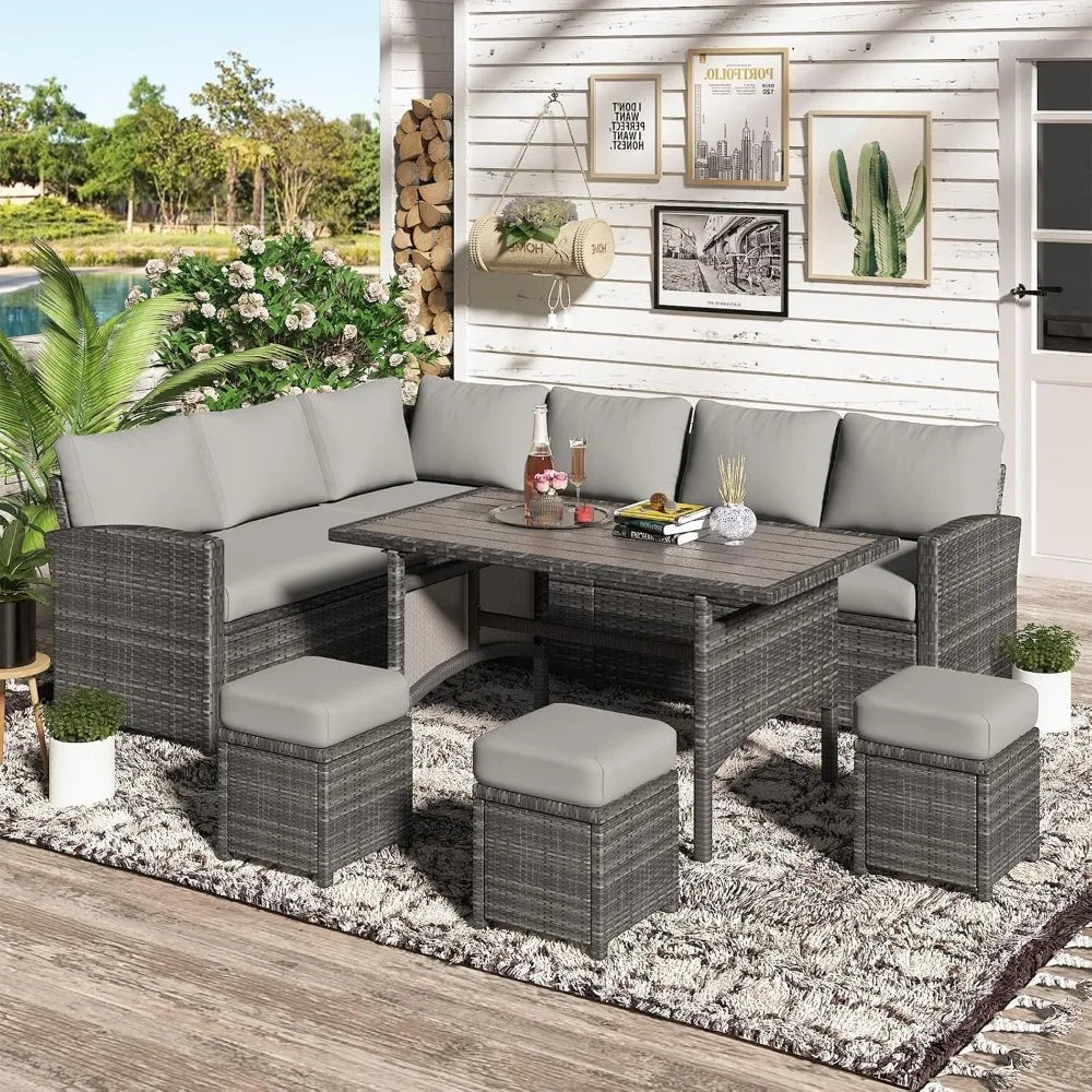 U-MAX 7 Pieces Patio Set