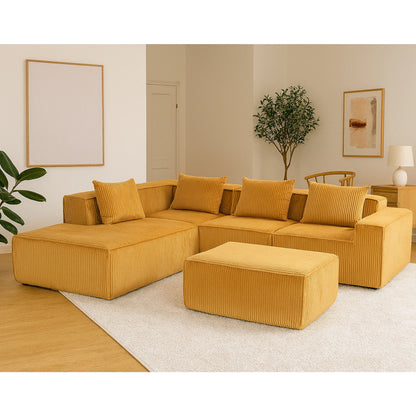 Sectional boneless Couch