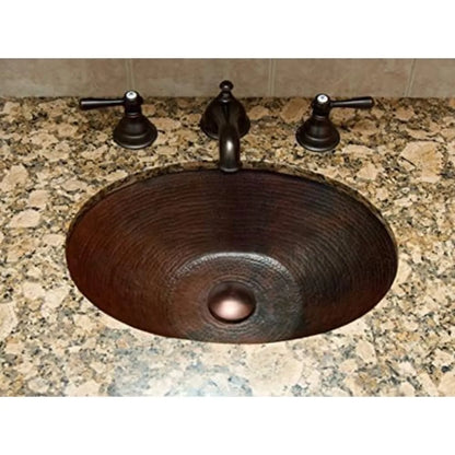 MNO-NA200 Oval 14" Copper Drop-In