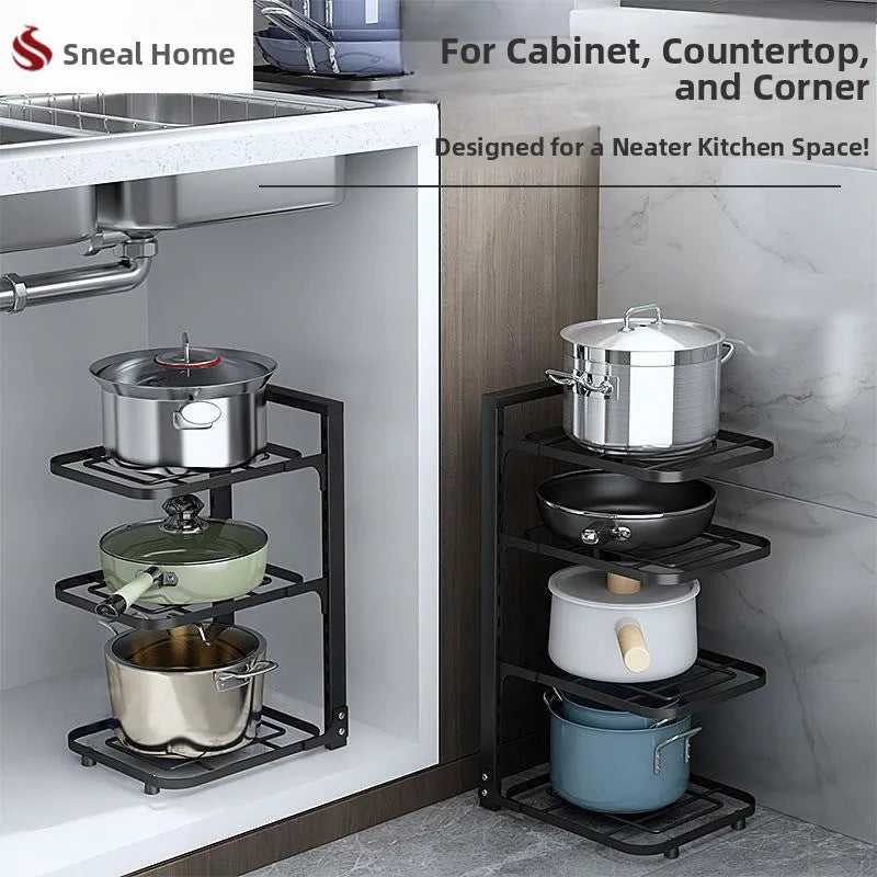 Pot Holder Multi-layer Storage