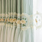 Embroidered Flower Curtains