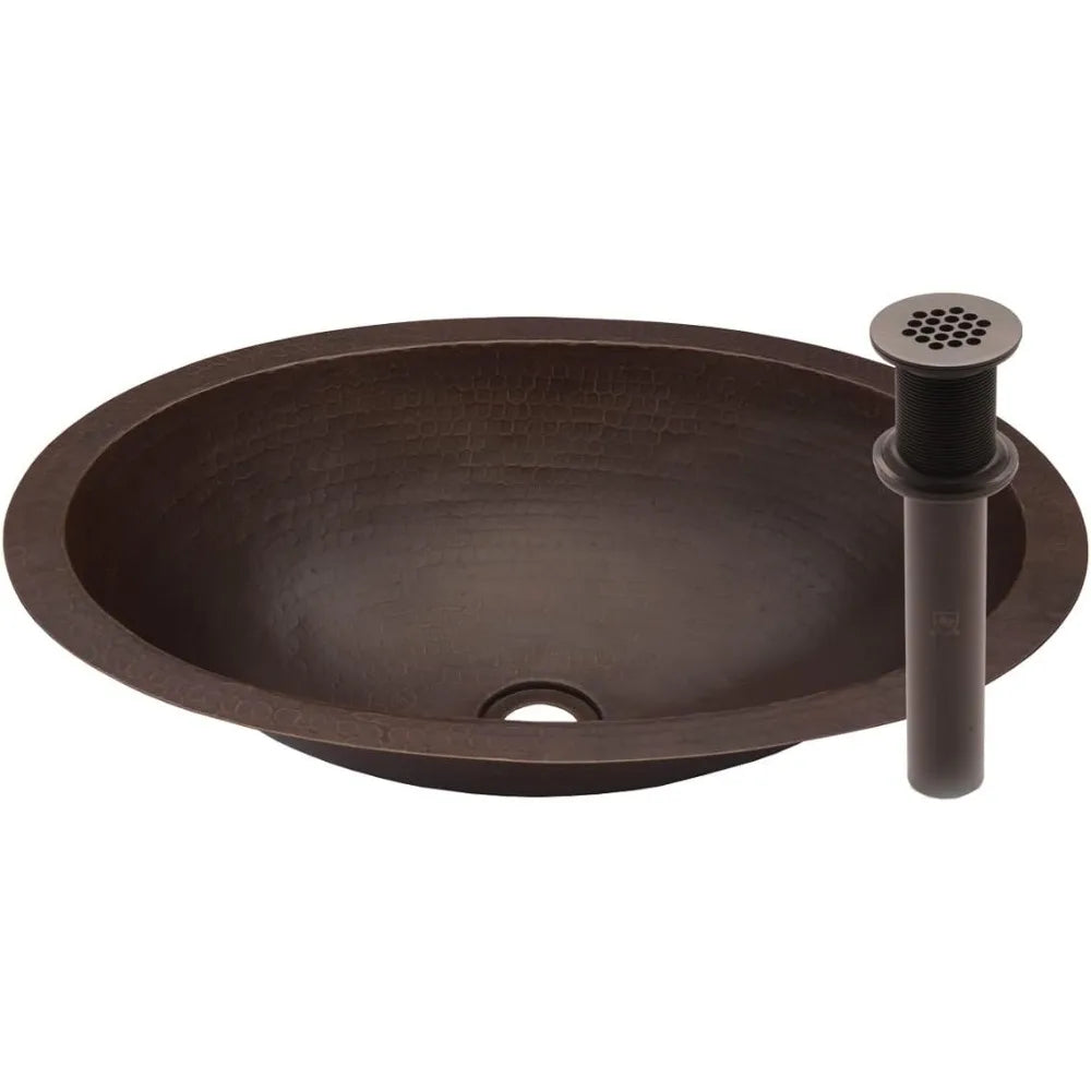 MNO-NA200 Oval 14" Copper Drop-In