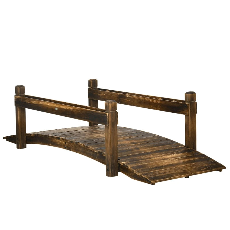 Wooden Garden Bridge