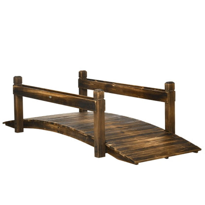 Wooden Garden Bridge