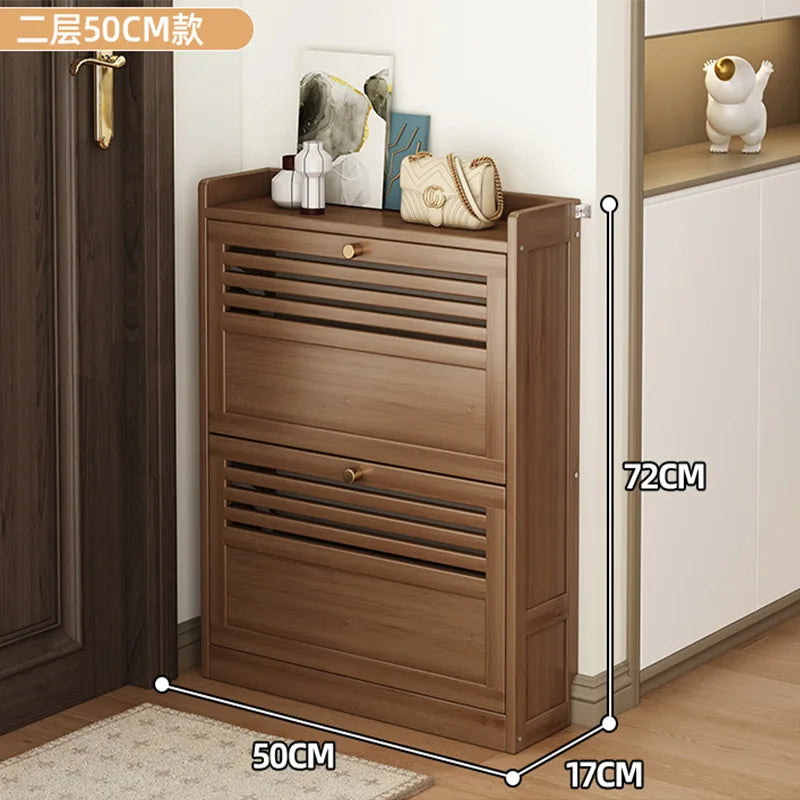 Wooden Shoe Racks Storage