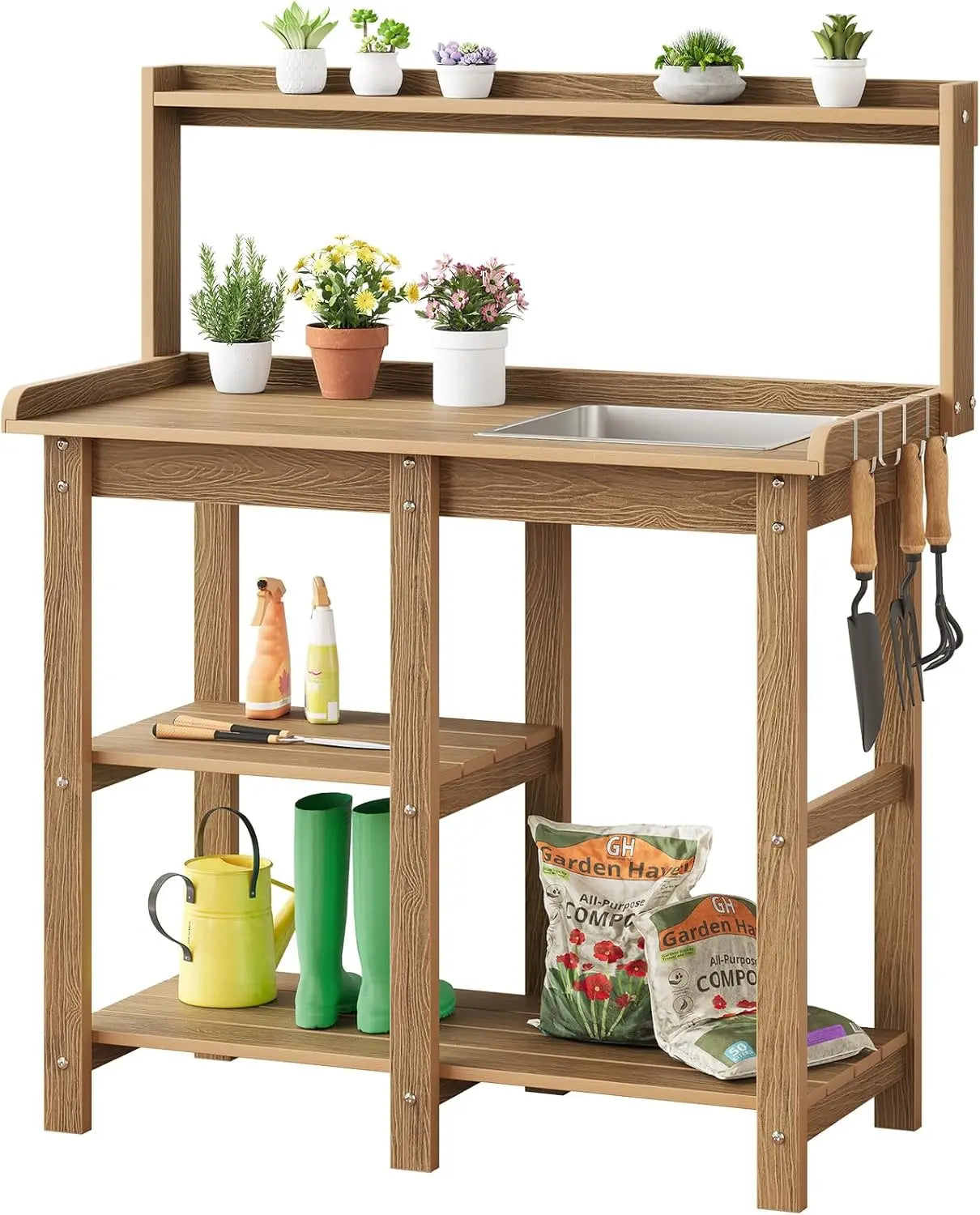 Potting Bench Table