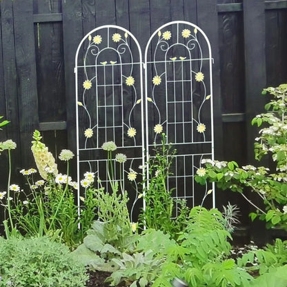 2 Pack Metal Garden Trellis 71 x 19.7