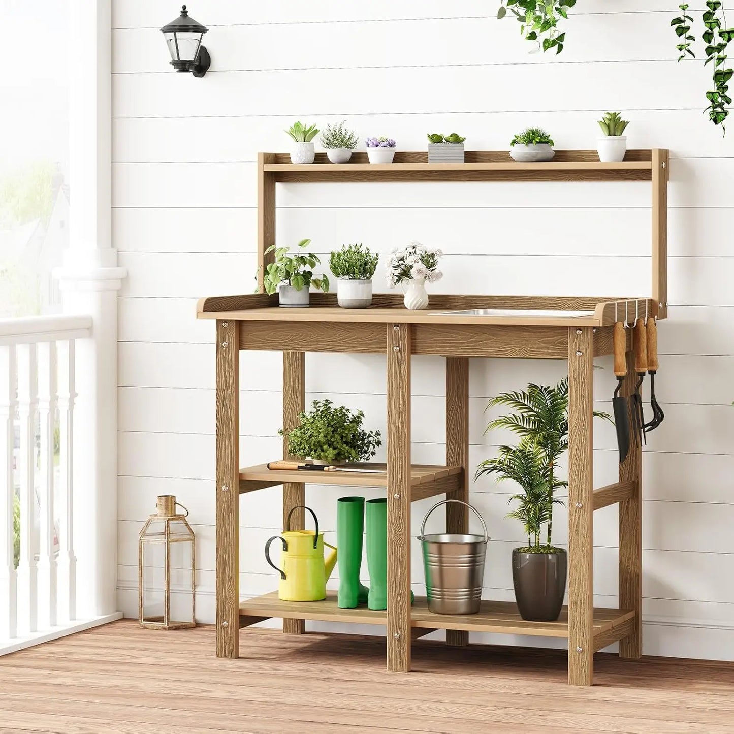 Potting Bench Table