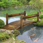 Wooden Garden Bridge