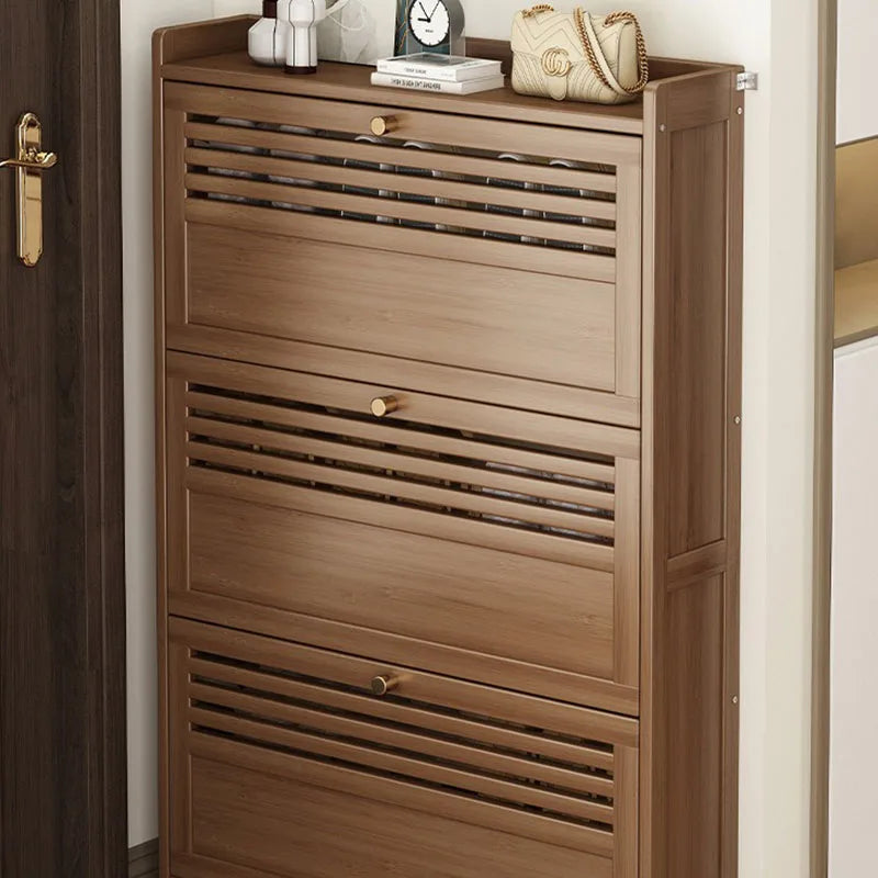 Wooden Shoe Racks Storage